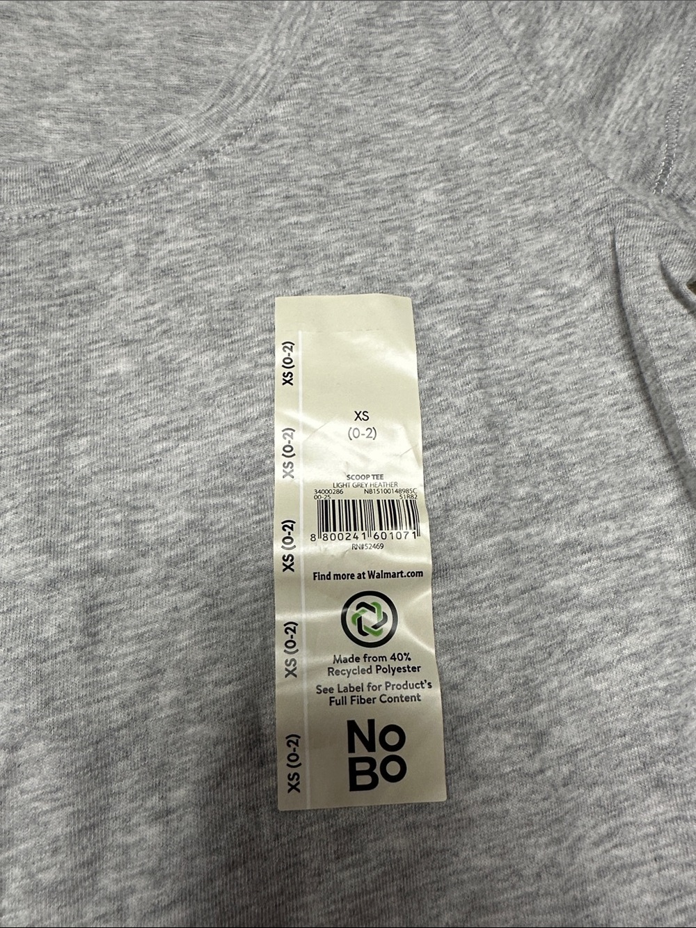 NO BOUNDARIES 2 PACK SEMI FITTED SHORT SLEEVE TEE GRAY & PINK XS NWT (0-2) - Picture 10 of 11